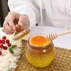 Servis uppsättningar keramisk honungsburk Delikat sylt förvaring Hushåll container mini containrar hållare sirap potten retro tank kök dispenser