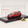 Hobby Japan 1:64 voor Civic (EG6) Aangepaste Versie met Motor Display Rood HJ642017AR Diecast Model Auto Collectie