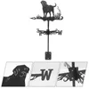 Garden Decorations Outdoor Farm Horse Weathervane Yard Decor Lawn Ground Insert Vintage Vanes For Sheds Metal Direction Wind Indicators