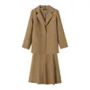 150kg Plus Size Women's Bust 160 Autumn New Profial Casual Suit Coat Vest Half Skirt Three Piece Set 5XL 6XL 7XL 8XL 9XL j2aB#