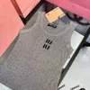 summer women vests designer tank tops womens fashion rhinestone letters luxury Vests pattern slim sleeveless sweatshirt many Color