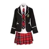 Uniforme escolar de coro de manga longa para estudantes, uniforme escolar para meninos e estudantes, japão, coreia do sul, conjunto jk 240325