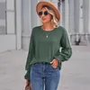 Womens Clothes Spring Autumn Long Sleeve Tops Korean Fashion Tshirts Pullovers Soft and Comfortable Woman Clothing Loungewear 240329