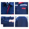 Hushållsarbetararbeten för rengöring av blusar Bilreparatörer Svetsning Arbetskläder Workshop Set Cstructi Reflective Uniform S6R0#