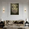 Wall Lamps Modern Glass Lamp LED Up And Down Light American Living Room Background Bedroom Bed Aisle