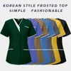 phcist Dentist Veterinary Nurse New Tops Fi Slim Beauty Sal Scrub Clothes Spa Uniform Pet Lab Blouse Medical Uniform c7fn#