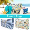 Other Home Storage Organization Large Size Waterproof Beach Bag Outdoor Travel Pool Bag Women Tote Shoulder Bag Y240329