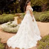 Abiti sexy urbani RODDRSYA Pastrol Wedding Nuovo 2023 maniche lunghe scollo a V cerniera posteriore abiti da sposa classico a-line tulle abiti da sposa yq240329