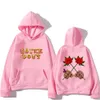 Ela Carri Sauce Bo Marca Hoodies Heavy Mental Hip Hop Sweatshirts LG Sleeve Men/Women Hooded Pullovers Vinterkläder 76ay#