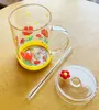 Kieliszki do wina Koreańskie małe świeże szkło tulipana odporna na szklankę Woda w wodzie gospodarstwa domowego Duża herbata z okładką kawa