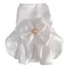 Vêtements pour chiens Chat Robe de mariée Chiot Jupe Petit Costume Yorkshire Terrier Poméranie Shih Tzu Bichon Bichon Caniche Vêtements