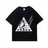 Japanische Anime Ghost in The Shell Grafikdruck T-shirt Vintage Harajuku Kurzarm Plus Größe Cott T-shirt Frauen Männer Y9KP #