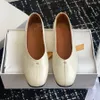 Hochwertige The Row-Schuhe, flache Slipper, Ballerinas, Slip-on-Schuhe aus Schaffell, elegante Damenschuhe, Luxus-Designer-Loafer mit Box, Fabrikschuhe