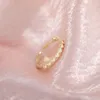 Anéis de cluster luz luxo puro prata coração ouro gemstone zircon casamento anel de noivado senhoras elegante moda boutique jóias