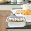 Tazze in acciaio inossidabile Buffet Pan Contenitore per alimenti di grande capacità Cucina per feste