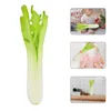 Decorative Flowers Toys Simulated Celery Lifelike Adornment PU Fake Fruit Pography Prop Model Simulation