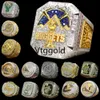 Conjunto de anéis luxuosos para campeonato mundial de basquete, designer 14k, pepitas de ouro, jokic, anéis para homens, mulheres, estrela, diamante, joias esportivas