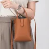 Shoulder Bags Genuine Leather Versatile Bag Women Casual Crossbody Tote Designer Luxury Handbag Lipstick Key Phone Pouch Shoulder Bags Designers Woman