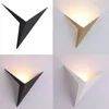 Wall Lamp Nordic Creative Triangle Led Light Living Room Background Bedside Lamps Stairs Indoor Sconce Lighting