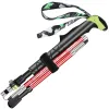 Sticks Goagain Carbon Falten ultra -leichte Trekkingpolen Kohlenstoff Teleskope Walking Pole Outdoor Trekking und Klettergeräte