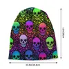 Berets Neon Bright Stars Sport Beanie Caps Crânios Skullies Beanies Ski Soft Thin Bonnet Chapéus