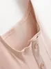 Summer Hanter Slash kołnierz bez pleców mini sukienki seksowne kobiety szczupłe guziki talii A-wyłożone huśtawką szatę vestidos 240311