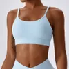 Lu Align Supportive Tanks Up Women Push Soft Ribbed Strappy Fitness Bra Sexig Summer Ny utomhus Running Bike Yoga Bra Lemon Sports 2024