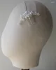 Fermagli per capelli in porcellana rosa fiore pettine fermaglio per capelli color oro argento per la sposa forcina perla accessori da sposa gioielli da sposa