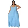 Plus size 5xl dres for woman abbigliamento estate slittamento all'ingrosso v collo sciolto tratto elegante maxi elegante dr 2022 dropship w2wq#