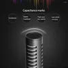 Microphones Professional Vioce Recording Broadcast Condenser Microphone Interview Live Mic pour caméra dslr