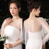 Mariage Wrap Capes Soft Tulle Châles et Wraps avec perles Demoiselle d'honneur Capelet Haussement d'épaules pour soirée formelle Dr s9J4 #