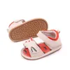 Sandaler Baby Boy Open Toe Sandaler Breattable Soft Sole Shoes Summer Beach Walking Shoes For Toddler Newborn Spädbarn 24329