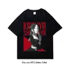 Kaguya Liefde is Oorlog Japanse Anime T-shirt Grafische Zomer T-shirt Streetwear Casual Plus Size Cott T-shirt vrouwen Mannen B0Vj #