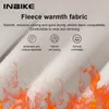 INBIKE Fleece Cycling Jersey Women Long Sleeve Winter MTB Biking Clothing Autumn Mountain Road Bicycle Top Jackets Clothes 240318