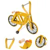 Other Bird Supplies Parrot Bicycle Tools Game Toy Small Funny Bike Plastic Pet Birds Training Fitness