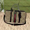 Designer reistassen van hoge kwaliteit G canvas lederen handtassen grote capaciteit handbagage handbagage plunjezakken luxe heren dames bagagebakken schoudertassen