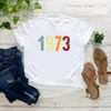 1973 Roe v Wade Shirt Pro Choice Tshirt Feminist T Kobiety graficzne koszule z krótkim rękawem w stylu ulicznym topy 240329