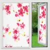 Window Stickers Glass Frosted Sticker With Transparent And Opaque Privacy Bathroom Balcony Sliding Door Film