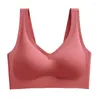 BRAS ICE SILK SEXY CROSET Women Sömlös tunn underkläder Skönhet Back Underkläder Big Size M-6XL Sport BRALETTE SOUTIEN GORGES