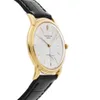 Luksusowe zegarki projektanta mechaniczne zegarki Calatrava Automatyczne żółte złoto męskie pasek 3433J