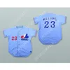 RICK WILLIAMS 23 MEMPHIS CHICKS LIGHT BLUE BASEBALL JERSEY Stitched Top