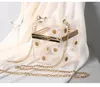 الأكياس المسائية xiyuan نساء أكريليك صناديق الشفافة براثن حفل زفاف الكوكتيل المحافظ وحقائب اليد السيدات حقيبة حجرية القابض