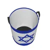 Tvättpåsar Israel Patriotic Hamper Stor lagringskorg Israelisk stolthet Emblem Stars Kids Nursery Toy Organizer