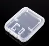 Transparent Clear Standard SD SDHC Memory Card Case Holder Box Storage Carry Storage Box for SD TF Card SN367 ZZ