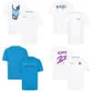 F1 Team Racing 2024 T-shirt Fórmula 1 MonS driver T-shirt Summer Sport Casual Brand Sleeves Short Jersey Men Mulheres Tops de camisetas