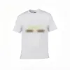 Designer 24ss Tide tshirt Lettera sul petto Stampa laminata Manica corta High Street T-shirt casual oversize allentata 100% cotone Top per uomo e donna tshirt