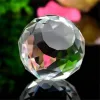 Chandelier Crystal 2PCS 35mm Clear Longan Crystals Prism Suncatcher For Windows Decoration Pendant Parts Home Wedding Decor Accessories ZZ