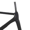 Quadros de bicicleta Aero Racing Carbon Road Frame Tt-X3 Freio a disco Todo preto BB386 142x12mm através do eixo entrega entrega esportes ao ar livre ciclismo bi dhroc