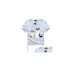 T-shirts pour hommes Hommes Casual Summer T-shirt Mens Cartoon Animal Chemises imprimées Col rond à manches courtes Top Vêtements Drop Delivery Apparel Dhlrc