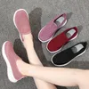 Fitness Shoes Women Flat Slip On White Woman Lightweight Sneakers Summer Autumn Casual Chaussures Femme Basket Flats